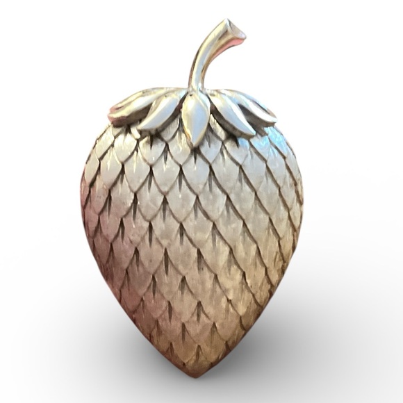 Crown Trifari Jewelry - Crown Trifari vintage acorn/strawberry? Brooch.